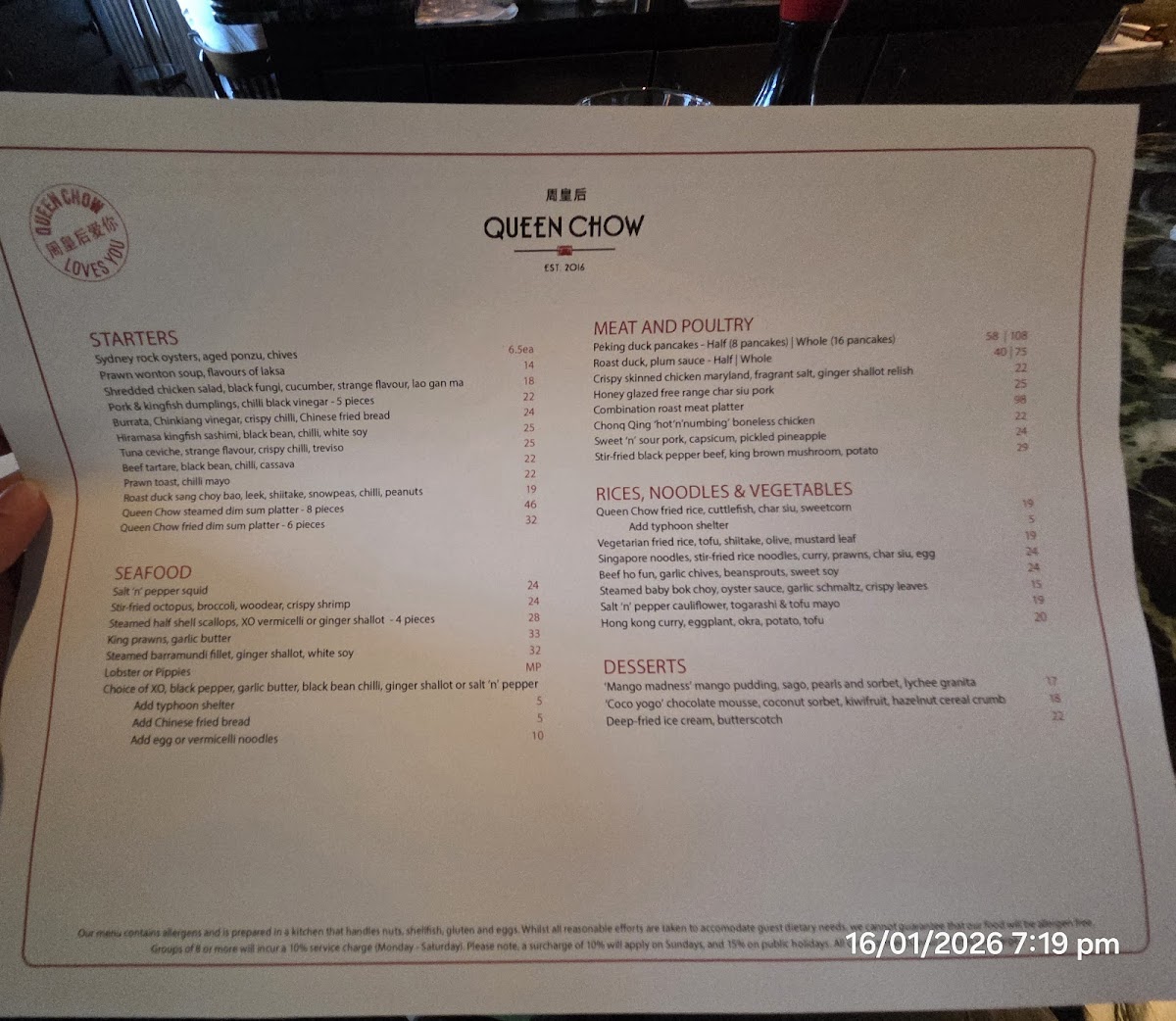 Queen Chow Enmore photo 2